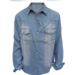 camisa jeans hombre