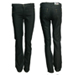 Pantalon elastizado negro recto