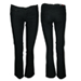 Pantalon azul recto triple costura