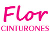 cinturones flor